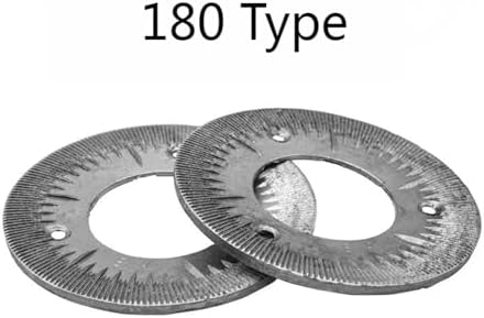 2Pcs Wet And Dry Grinder Iron Disc For Pulverizer Cereal Grain Crushing Commercial Corn Grinding Pellets Wheat Milling Machine(B180-OD16.7cm) - Image 2