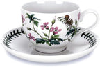 Portmeirion Botanic Garden Tea Cup and Saucer, Set of 6 Assorted Motifs - Image 5