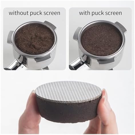 1PCS Coffee Puck Screen 51/53.5 58.5MM 316 Stainless Steel Portafilter Filter Plate Lower Shower For Espresso Machine 150um(58.5mm 1.0mm) - Image 5