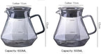 Glass Coffee Maker Carafe with V60 Dripper Server for Pour Over Coffee Brewing (600, Milliliters) - Image 4