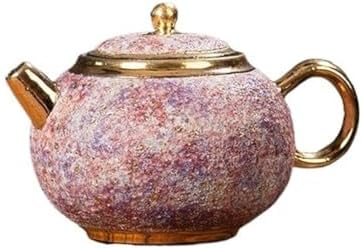 Tea Kettle Home Handmade Ceramic Tea Set Suitable For Women Pink Teapot Gift Ceramic Tea Infuser by Unknown