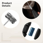 Wireless Electric Milk Frother and Multifunctional Egg Beater, Handheld Design for Coffee and Baking, Dual-Head with Stand, Built-In Battery, Black Color, for Home and Kitchen Use - Image 5
