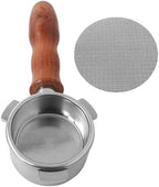 54mm Bottomless Portafilter with 18-20g Basket and 53.3mm Puck Screen for Breville Espresso Accessory - Image 2