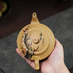Tea Pots For Loose Tea Handmade Purple Clay Pot Office Lounge Tea Kettle Creative Teapot Home Kung Fu Teapot Tea Infuser Pot - Image 7