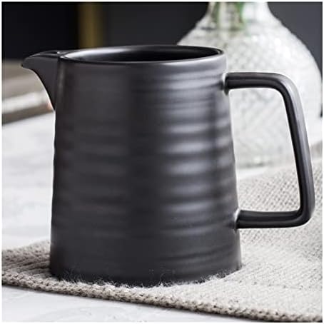 Coffee Press Ceramic Dripper 1-2 Cups Drip Filter Pot Pour Over Coffee Maker with Separate Stand for Filte 500ml Pots (500ml Black Pot) by Unknown