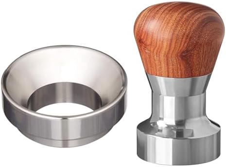 YOLOYO 41mm espresso tamper, 41mm Dosing Funnel Specially for La Marzocco 1 Cup 7g Single Basket and VST 7g Basket, 41mm Coffee Tamper by YOLOYOespresso