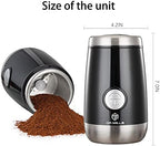 DR MILLS DM-7445 Coffee Grinder Electric,Spice and Herb Grinder, Blade & Cup Made with SUS304 Stainless Steel Food Grinders Electric - Image 4
