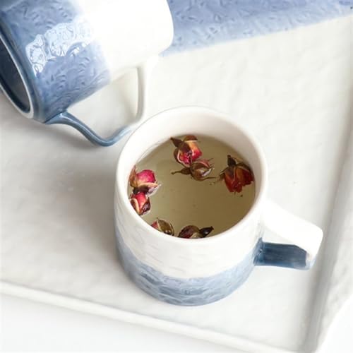 Water Pitcher Ceramic Kettle Set Household Heat-Resistant Tea Cup Set Living Room Cold Kettle Tea Set Water Cup Water Jug - Image 3