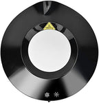 Heating and Cooling Coaster, Heating and Cooling Dual-Purpose Coaster, Cup Coaster Getting Hot Drink for Getting Cool Drinks Mate Tea for (Black) - Image 7