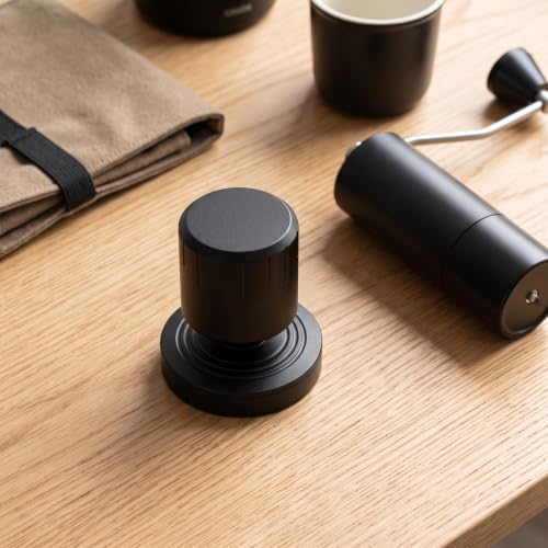 Coffee Tamper Espresso Tamper Calibrated Tamper Spring Loaded Tamper With Constant Pressure Stainless Steel Threaded Flat Base And Compact Height suitable for cafe setup - Image 5