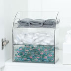 Clear Kitchen and Pantry Organizer with Drawers, Plastic - Image 6