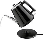 Small Gooseneck Electric Kettle 0.9L, 1000W 304 Stainless Steel by HOMHAPY