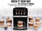 Zulay Magia Fully Automatic Espresso Machine With Grinder - 19 Customizable Coffee Options - Auto-Cleaning For Easy Maintenance - Milk-Foam System For Latte, Cappuccino, Macchiato - OG Silver - Image 3