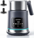 AMZCHEF 5-in-1 Milk Frother and Steamer with IH Heating & Adjustable Temp by AMZCHEF