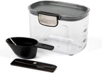 Progressive International ProKeeper+ Clear Plastic Airtight Food Baker's Kitchen Storage Organization Container Canister Set with Magnetic Accessories, 2- Piece Set (Specialty Flour 1.5-Quart) - Image 5
