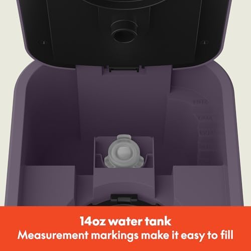 bella K Cup Coffee Maker w/ Water Tank, Plum - Image 6