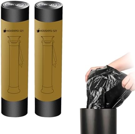 Trash Bags Large for Espresso Coffee Grounds Standing Knock Box 17L Commercial Garbage Bags for Floor Knock Box Coffee Shop Essentials 13.7''X35.8'',2 Roll/50 pcs by Unknown
