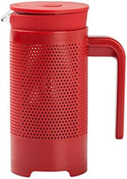 Coffee Maker Coffee Pot Espresso Mocha Machine 350ml French Press Large Capacity Glass Insulated Coffee Press Core Drink Tool for Barista,Red by Unknown