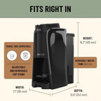Flavia Aroma Brewer Bundle with 84 Freshpacks and 1 Merchandiser - Coffee Machine, Makes Coffee, Lattes, Tea, and other Hot or Iced Beverages, Multiple Brew Sizes, Black, Works ONLY with Freshpacks - Image 4