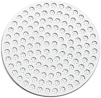 51/53/58mm Reusable Coffee Puck Screen 304 Stainless steel Double Layer Filter Fine Mesh Professional Espresso Accessory(58mm) by Unknown