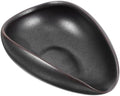 Tea Vessel Ceramic Coffee Bean Dosing Cup Coffee Bean Weight Tray Container Coffee Bean Measuring Cup Spoon Flower Loose Tea Scoop Coffee Bar Organizer Chinese Tea Ceremony Accessories (Matt Black) by QianShi