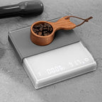 Digital Scale with Timer Electronic Weighing Scale with Waterproof Pad USB Smart Coffee Scale for Accessory, White - Image 3