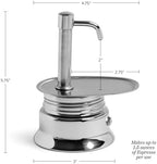 Kings County Tools Single Spout 1 Cup Coffee Maker, 4.5” x 3” x 5.75” - Image 6