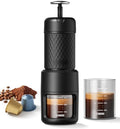 STARESSO Classic Manual Espresso Maker, 2 IN 1 Travel Coffee Machine by STARESSO