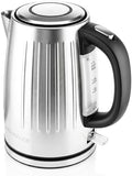 OVENTE 1.7L Stainless Steel Electric Kettle, 1750W Power, Silver KS711S by OVENTE
