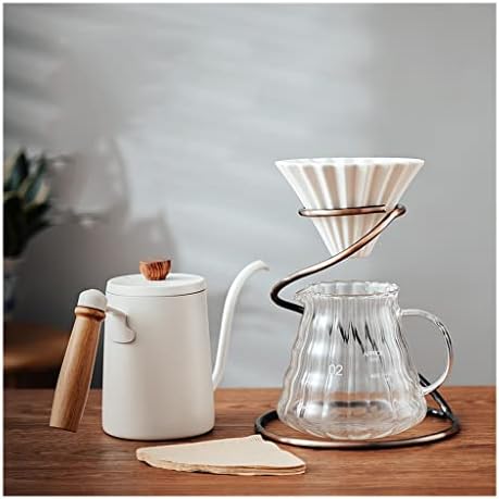 JITEM Cafetera Long Spout Pot Ice Dripper Maker Manual Household Drip Coffee Hand-Brewed Cold Brew Pot with Filter Tabletop Coffee Maker for Coffee or Tea by Unknown