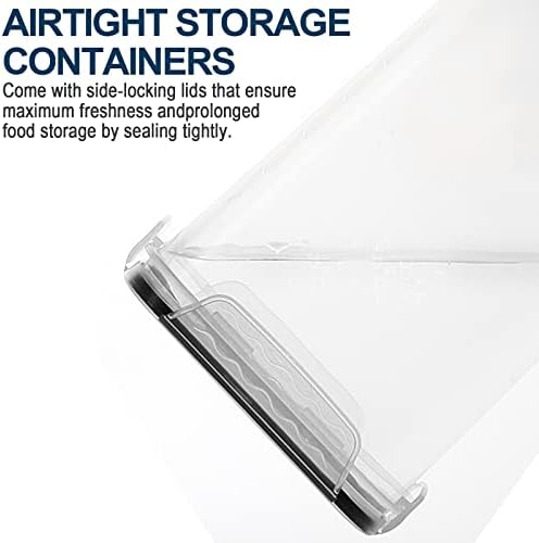 M MCIRCO Extra Large 4 Pack, 6.5L/7qt/220oz Tall Food Storage Containers - Image 5