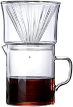 Coffee Filters Glass Coffee Dripper Engine Style Coffee Drip Filter Cup Permanent Pour Over Coffee Make by Unknown