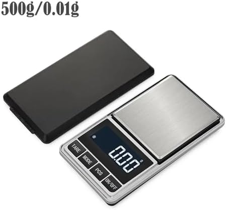 Electronic Scale, 0.01g Precision Pocket Scale Digital Electronic Gold Jewelry Carat Diamond Balance Mini Scales Portable Weighing,for Meal Prep, Baking and Cooking(1kg-0.1g) - Image 4