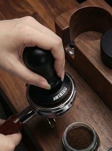 Barista Espresso Tamper 53.3/54mm, Spring Loaded Flat Base Tamper Kit - Image 4