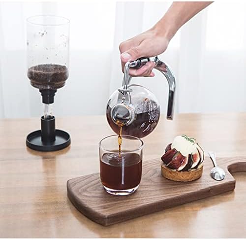 JITEM Cafetera Syphon Coffee Maker Japanese Style Vacuum Glass Siphon Pot Percolators 3-5 Cups Glass Tabletop Siphon Coffee Maker for Coffee or Tea - Image 7