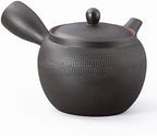 Tokoname Ware F497 Akiko Black Billi Extra Large Teapot, 30.4 fl oz (900 ml) by YAMAKIIKAI