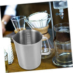 Stainless Steel Milk Frothing Pitcher Cup 1000ml with Handle - Image 5