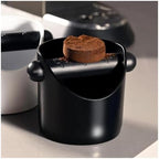 Coffee Knock Box, Anti-Slip Espresso Dump Bin with Removable Knock Bar - Image 6