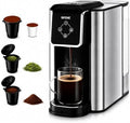 SIFENE 3-in-1 Single Serve Coffee Machine, K-Pod & Tea Brewer, 50 oz, Black by SiFENE