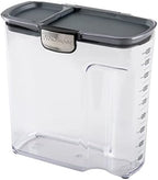 Progressive International ProKeeper+ Clear Plastic Airtight Food Baker's Kitchen Storage Organization Container Canister Set with Magnetic Accessories, 2- Piece Set (Cereal 4.5-Quart) - Image 2