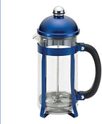 BonJour Coffee 8-Cup Maximus French Press, Blue - Image 2