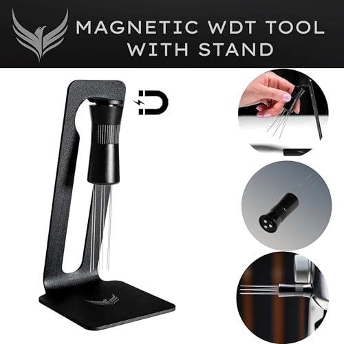 Espresso WDT Tool Magnetic Needle Coffee Distrubution Tool With 0.4mm & 0.25mm Needles Premium Espresso Accessories For Coffee Bar (Model B) - Image 6