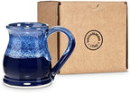 16oz Potbelly Coffee Mug Handmade in the USA (Vanilla Bean) - Image 3