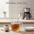 Stainless Steel Tea Infuser Ball with Fine Mesh, Snap-Lock Closure for Loose Leaf Brewing in Mugs & Teapots (1 Pack) - Image 3