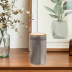 BESPORTBLE 4Pcs Airtight Tea Tin Canisters with Sealed Lids Large Metal Storage Jars for Loose Leaf Tea Dry Food Nuts Coffee Elegant Household Containers for Kitchen Home Restaurant Use - Image 3