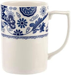 Spode Brocato 12oz Coffee Mug, Blue Italian Design (Set of 4) | Made of Fine Earthenware | Dishwasher and Microwave Safe | Cup for Coffee, tea, Hot Chocolate, Latte | Kitchenware & Dinnerware Décor - Image 2