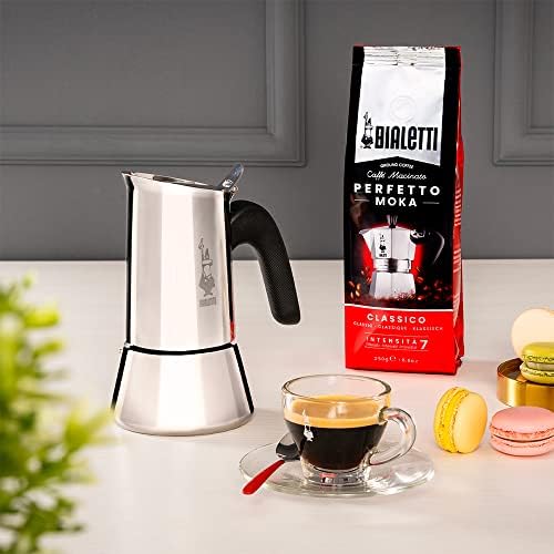 Bialetti Venus Induction Stovetop Coffee Maker (6 Cups) and Induction Plate - Image 3