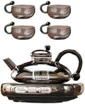 Ceramic Electric Teapot Set, Heat-Resistant Glass Teapot by Unknown