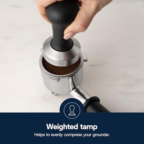 De'Longhi DLSC080 Black Wood Espresso Coffee Tamper - Image 4