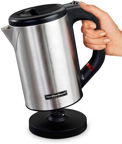 Hamilton Beach® Commercial Hospitality 0.5 Liter Stainless Steel Electric Hot Water Tea Kettle HKE050 - Image 2